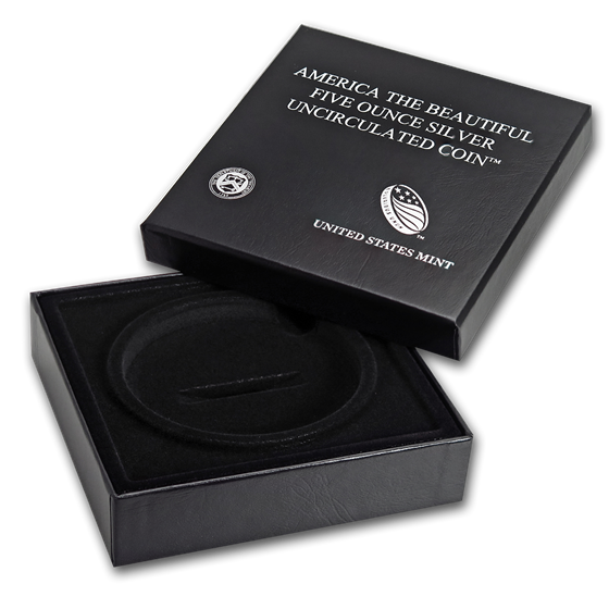 OGP Box & COA - 2019 U.S. Mint 5 oz Silver ATB Coin (San Antonio) OGP Box & COA - 2019 U.S. Mint 5 oz Silver ATB Coin (San Antonio)